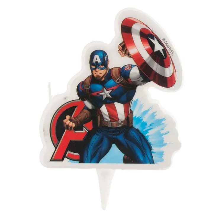 Bougie Captain America 2D-Cerf Dellier Discount