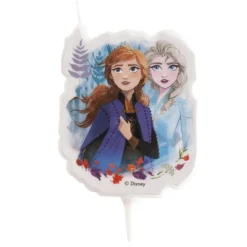 Bougie d'anniversaire la Reine des Neiges 2D-Cerf Dellier Discount