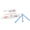 Bougie torsadée bleues (x48)-Cerf Dellier