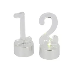 Bougies Chiffres 0 à 9 LED Patisdécor (x 10)-Cerf Dellier Sale