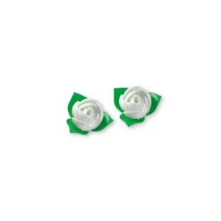 Boutons de rose blanche x15-Cerf Dellier New