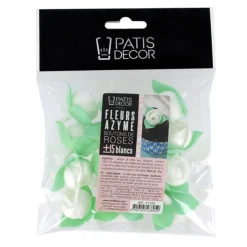 Boutons de rose blanche x15-Cerf Dellier New