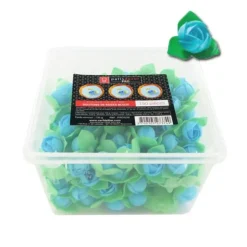 Boutons de roses bleus en azyme (x150)-Cerf Dellier Online