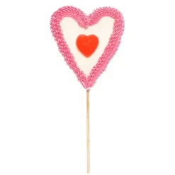 Brochette marshmallow coeur 60 g-Cerf Dellier Discount