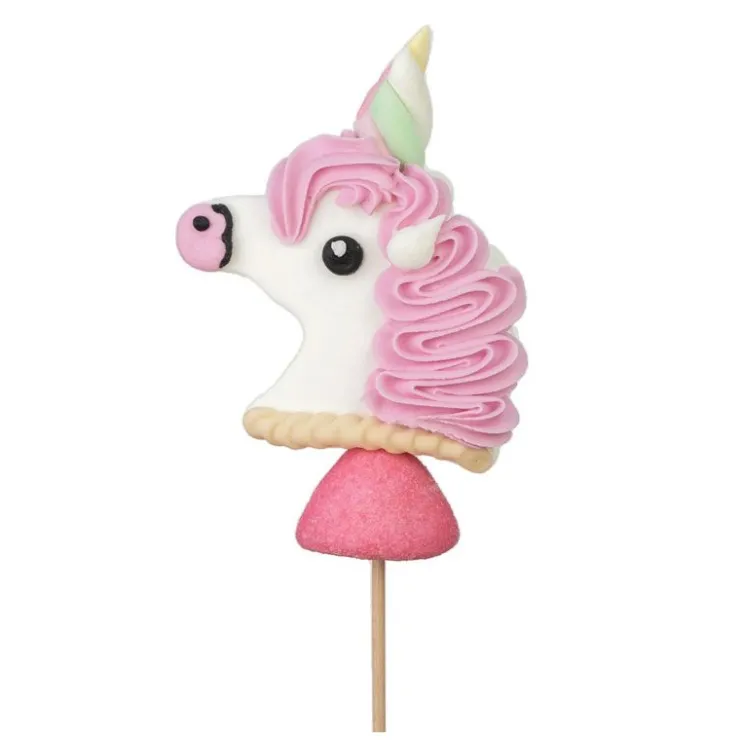 Brochette marshmallows licorne 50 g-Cerf Dellier Online