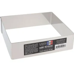 Cadre à mousse inox H 4,5 cm 16 x 16 cm-Cerf Dellier Hot