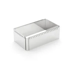 Cadre extensible inox rectangle Hauteur 5cm De Buyer-Cerf Dellier Discount