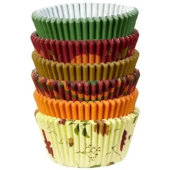 Caissette cupcake automne assorties Wilton (x150)-Cerf Dellier Best