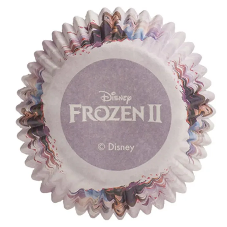 Caissette cupcake Reine des Neiges (x25)-Cerf Dellier Discount