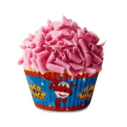 Caissette cupcake Super Wings (x50)-Cerf Dellier Best