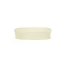 Caissette ovale plissée blanche Calypso n°88 (x1000)-Cerf Dellier Online