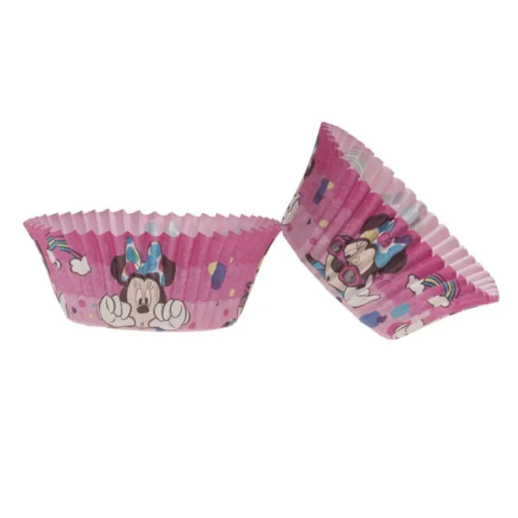 Caissettes à cupcake roses Minnie (x25)-Cerf Dellier Hot