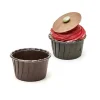 Caissettes cuisine en carton marron (x250)-Cerf Dellier Outlet