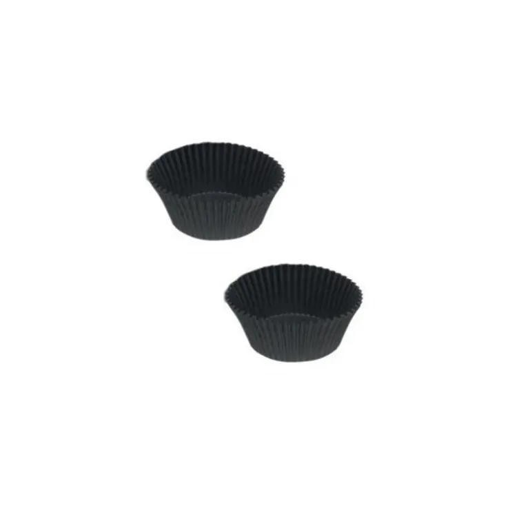 Caissettes cuisson Calypso noires n°4 (x1000)-Cerf Dellier Outlet
