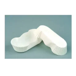Caissettes cuisson Calypso blanches n°80bis (x1000)-Cerf Dellier Outlet
