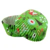 Caissettes cupcakes "Christmas" (x50)-Cerf Dellier New