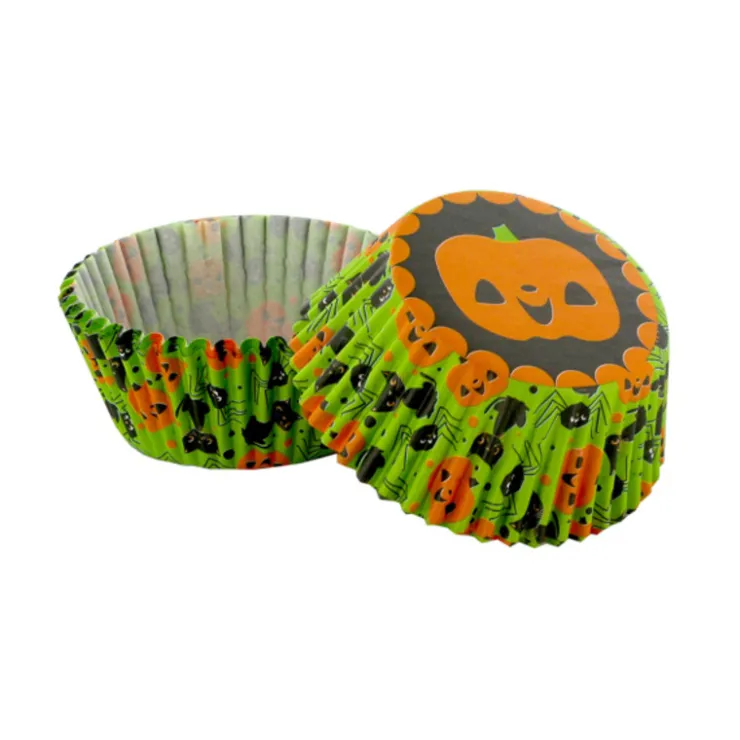 Caissettes cupcakes "Halloween" (x50)-Cerf Dellier Hot