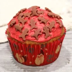 Caissettes cupcakes "Père Noël" (x50)-Cerf Dellier Discount