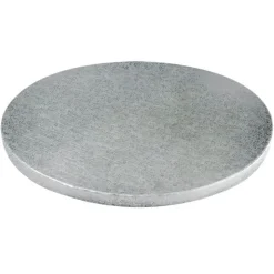 Cake Drum Rond Argent Ø 45 cm-Cerf Dellier Clearance