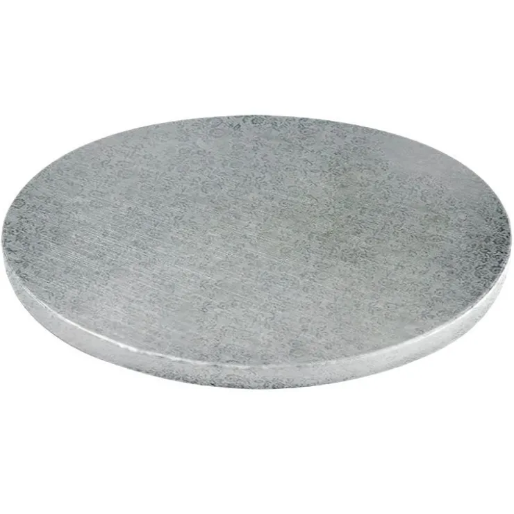 Cake Drum Rond Argent Ø 45 cm-Cerf Dellier Clearance