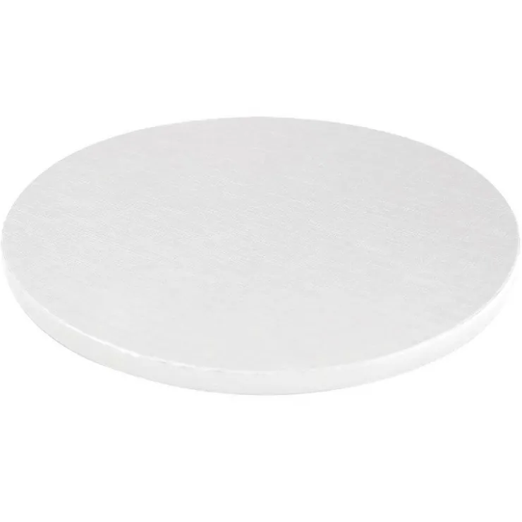 Cake Drum Rond Blanc Ø 20 cm-Cerf Dellier Sale