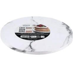 Cake Drum Rond Effet Marbre Ø 30 cm-Cerf Dellier Online