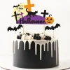 Cake topper assortis thème Halloween (x3)-Cerf Dellier Online