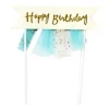 Cake topper banderole anniversaire-Cerf Dellier