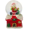 Cake Topper Boule à neige Père Noël-Cerf Dellier Discount