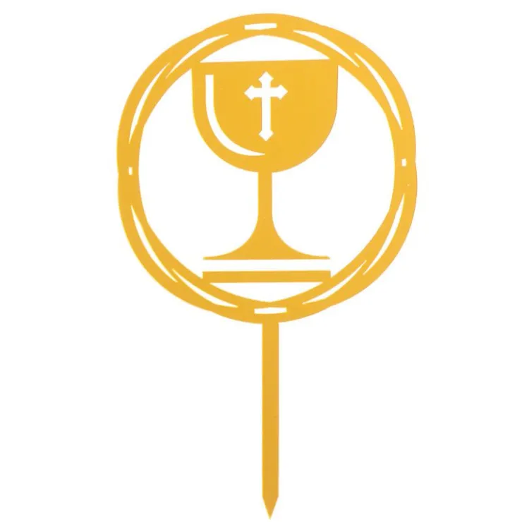 Cake topper Calice de communion-Cerf Dellier New