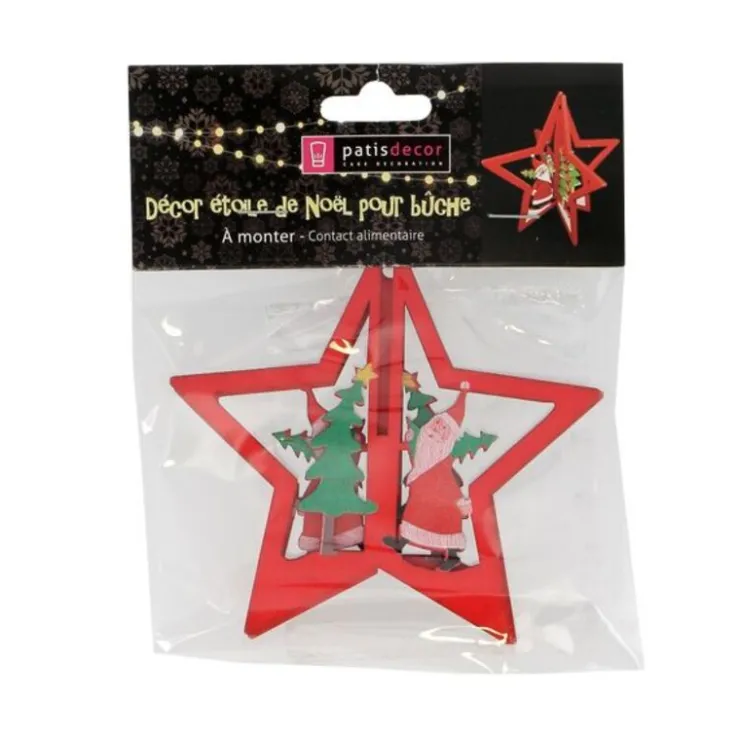 Cake Topper Etoile de Noël-Cerf Dellier Best