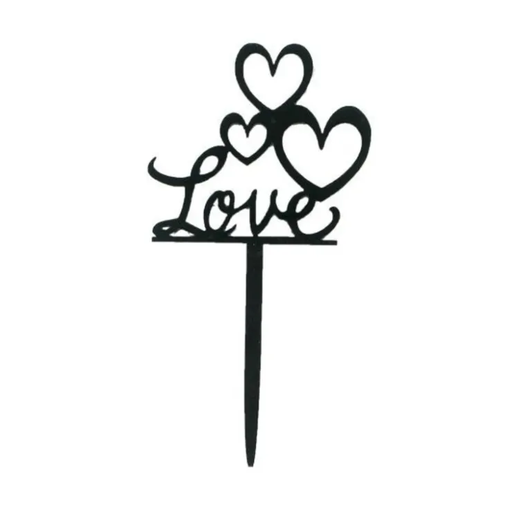 Cake Topper Love-Cerf Dellier Hot