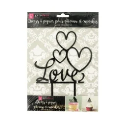 Cake Topper Love-Cerf Dellier Hot