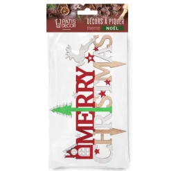 Cake topper Merry Christmas-Cerf Dellier Online