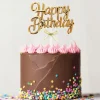 Cake topper "Happy birthday" 3-Cerf Dellier Clearance
