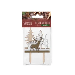 Cake topper Renne 3-Cerf Dellier Outlet