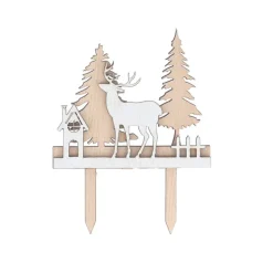 Cake topper Renne 2-Cerf Dellier New