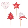 Cake toppers mix de Noël 2-Cerf Dellier