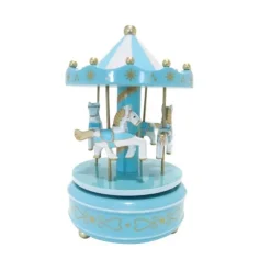 Carrousel musical bleu-Cerf Dellier Hot