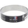 Cercle à entremets inox H 3,5 cm Ø 14 cm-Cerf Dellier Sale