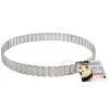 Cercle à tarte cannelé perforé inox H 2,5 cm Ø 24 cm-Cerf Dellier Online