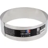 Cercle à vacherin inox H 6 cm Ø 20 cm-Cerf Dellier New