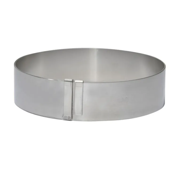 Cercle gradué inox extensible 18 à 36 cm H 4,5 cm De Buyer-Cerf Dellier Online
