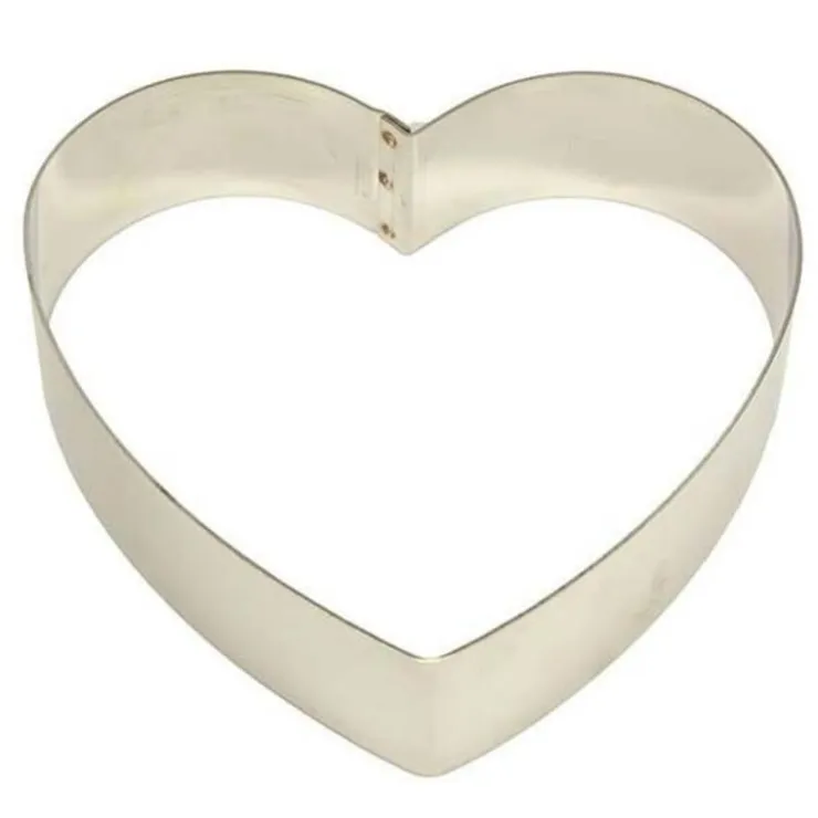 Cercle mousse coeur 24 cm H 4,5 cm-Cerf Dellier Best
