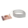 Cercle tarte "goutte" perforé en inox - 9,5 x 8 x 2,5 cm-Cerf Dellier Outlet