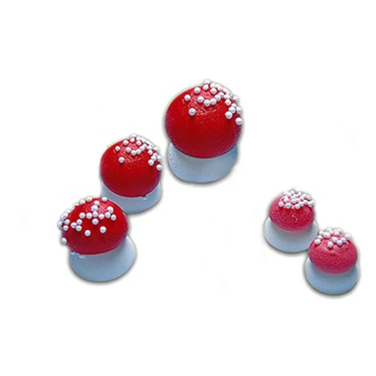 Champignons rouges 17 mm (x100)-Cerf Dellier Online