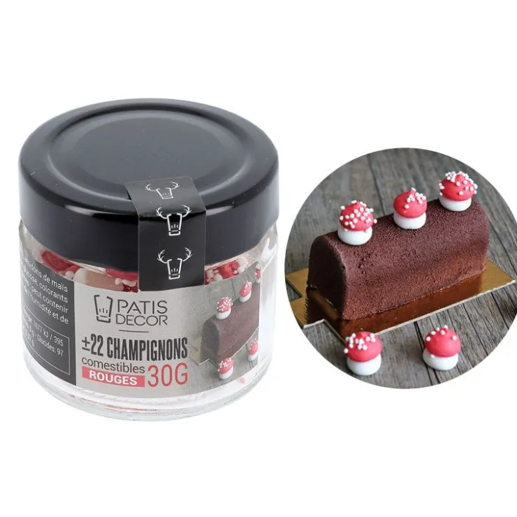 Champignons rouges comestibles 30 g-Cerf Dellier Online