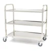 Chariot de Service Inox 3 niveaux-Cerf Dellier New