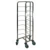 Chariot inox pour 8 bacs à pâtons espacement 18,5 cm-Cerf Dellier New