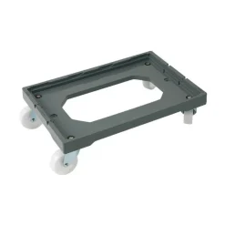 Chariot porte-bacs norme europe 600x400 pour mannes Allibert-Cerf Dellier Clearance